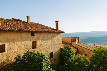 阿拉贡huesca riglos的建筑