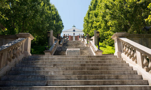 弗吉尼亚州林奇堡纪念碑露台照片