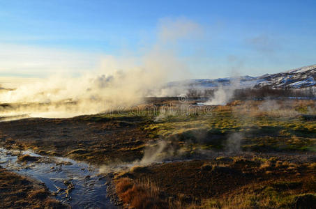 冰岛火山地貌