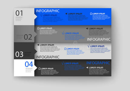 信息图形现代设计模板