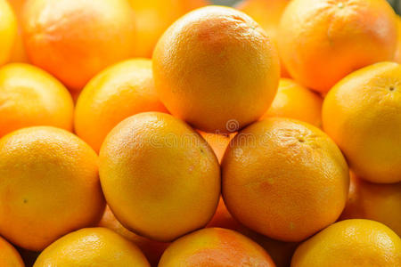鲜橙子背景