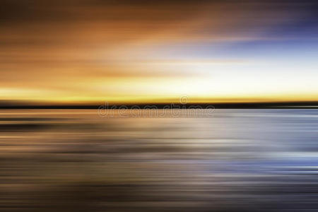 田园诗般的长曝光图片