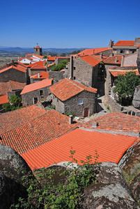 葡萄牙孟山都中世纪欧洲村庄