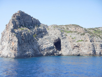 希腊克里特岛的海洞
