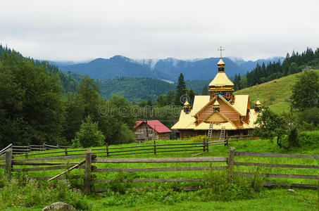 普拉斯 自然 小教堂 阿尔卑斯山 领域 小山 草地 风景