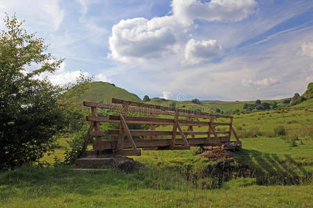 建设 沼地 自然 风景 丘陵 小山 公园 英国 领域 德比郡