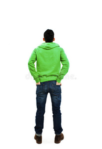 背影看东西图片