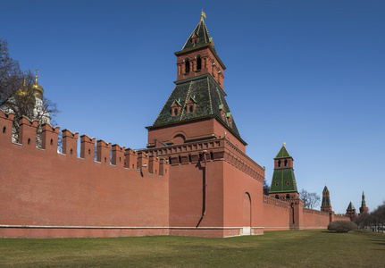 莫斯科克里姆林宫的塔
