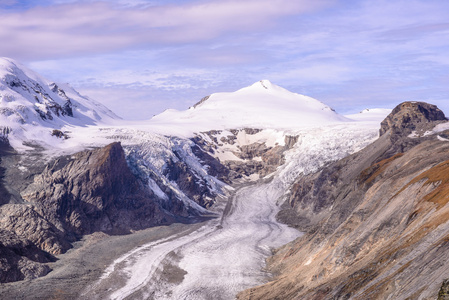 陶恩山国家公园，奥地利 Franz Josefs 陶冰川的视图