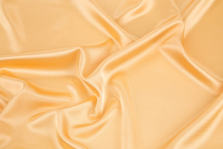 黄色的丝绸布料纹理