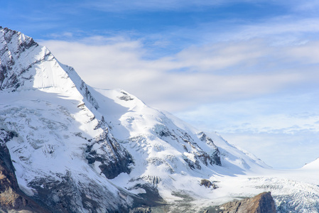 芒廷维尤的 Franz Josefs 陶冰川，陶恩山国家公园，奥地利