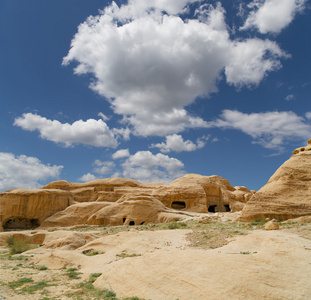 佩特拉，Jordan，中东地区的山