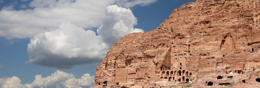 佩特拉，Jordan   它是象征着 Jordan，以及 Jordan 的访问量最大的旅游胜地