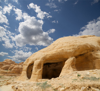 佩特拉，Jordan，中东地区的山