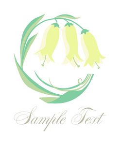 凉茶, 健康杂志, 布局花店白色和粉红色的钟花吊钟花,风铃草 钟形花