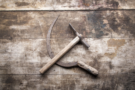 镰刀和锤子图片