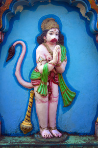 雕塑的印度教的神