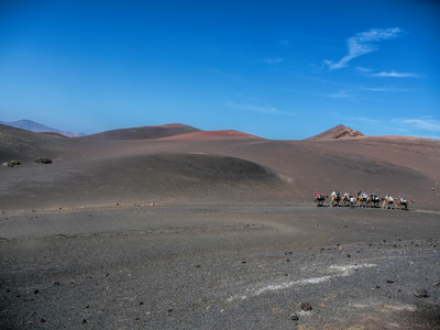 兰萨罗特岛的火山地质景观