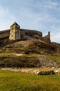 在卢尔德，罗马尼亚的中世纪堡垒