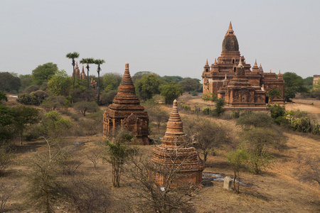 蒲甘异教徒，曼德勒，缅甸，缅甸的寺庙