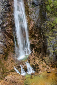 在黑山 Nevidio 峡谷