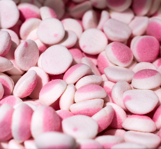 粉色糖果