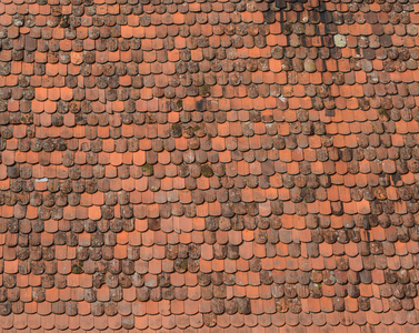 新屋顶瓷砖背景
