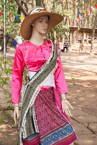 泰国传统图案连衣裙