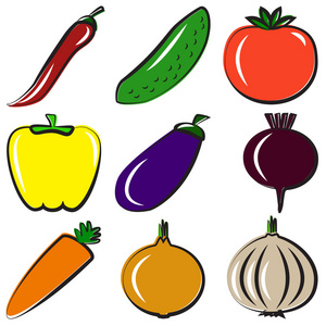 蔬菜和水果套