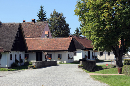 Kumrovec 历史村庄，克罗地亚的主要地区