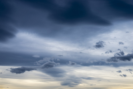 蓝蓝的天空