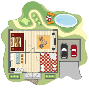 房子平面图图片