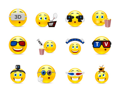 电影表情符号照片