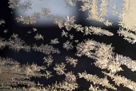 雪花冻玻璃