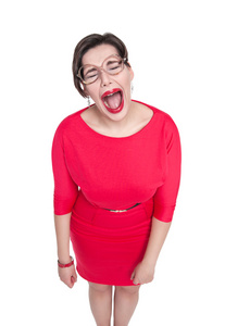 戏剧性眼镜图片