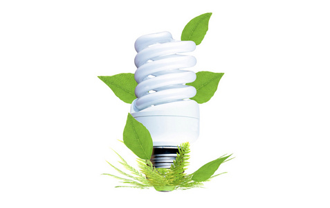 荧光灯作为环境保育的象征图片