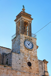 钟楼。Bitritto。普利亚大区。意大利