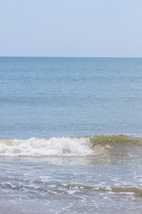 沙滩和海浪