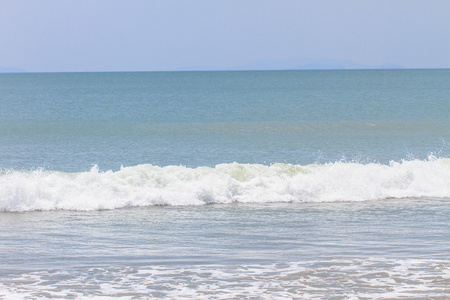 沙滩和海浪