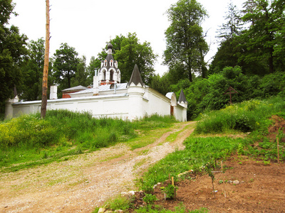 俄罗斯，萨瓦河 Storozhevskiy 修道院在 Zvenigorod