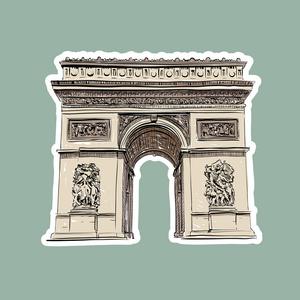 凯旋门的设计图片