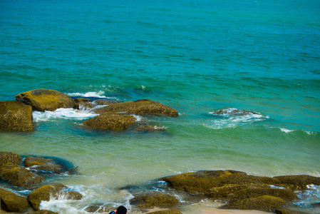 大海的风景。泰国