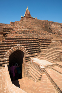 塔和寺在蒲甘Pyathada