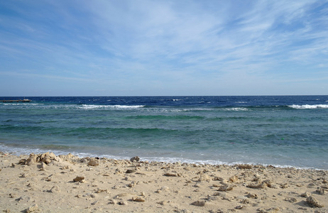 沙漠湾红海地区 西奈 埃及