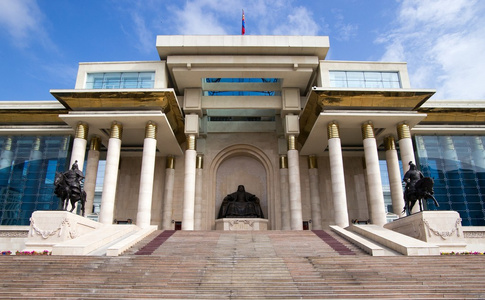 蒙古政府在乌兰巴托的宫殿