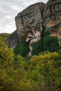 山和 Hipapandi 在米特奥拉修道院的看法