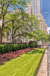 纽约2013 年 5 月 22 日 花园的公共图书馆。在完成
