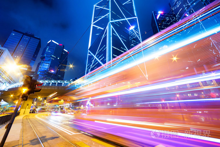 现代城市交通和办公建筑