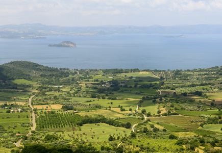 Montefiascone 博尔塞纳的湖