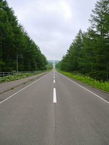 Kaiyodai 在日本北海道长直道